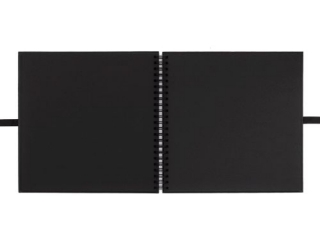 ALBUM DO ZDOBIENIA 30, 5 CM X 30, 5 CM - CZARNY (40 KARTEK) NZWR-DLP