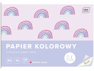 Papier kolorowy A5 10k. INTERDRUK Pastel