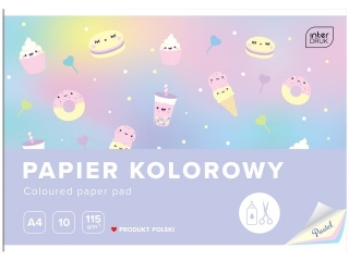 Papier kolorowy A4 10k. INTERDRUK Pastel