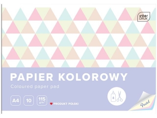Papier kolorowy A4 10k. INTERDRUK Pastel
