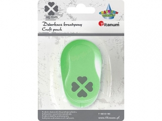 Dziurkacz z motywem 25mm wz�r nr 90 4 serca