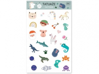 BBI Tatua�e zmywalne 25szt KIDS