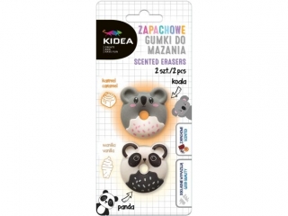 GUMKI DO MAZANIA ZAPACHOWE PANDA KOALA 2 SZT. KIDEA SEZON2024