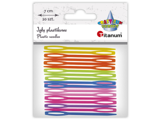 Ig�y plastikowe TITANUM 20szt. 7cm
