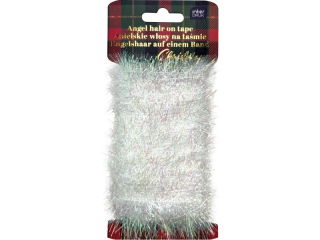 Aniel.w�osy na ta�. White 20m Christmas