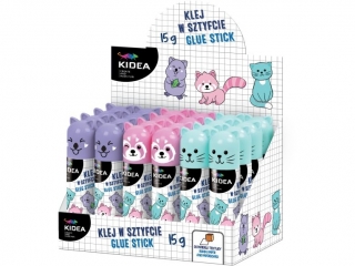 KLEJ W SZTYFCIE Z FIGURK� A 15 G KIDEA D