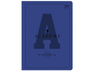 Zeszyt tematyczny A5 60# 90g Historia Academy Hybrid 10/80 [opakowanie=10szt]