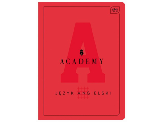 Zeszyt tematyczny A4 60# 90g Angielski Academy Hybrid 5/50 [opakowanie=5szt]