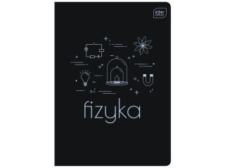 Zeszyt tematyczny A5 60# 70g UV Fizyka 10/120 [opakowanie=10szt]