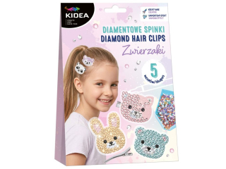 DIAMENTOWE SPINKI ZWIERZAKI KIDEA