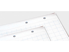 Blok do flipchart�w 640x955 mm 20 kartek krata ok�adka kredowana