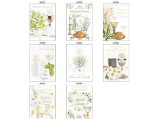 Laurka du�a LD 140x200 LD_KOM_122 Komunia  [opakowanie=25szt]