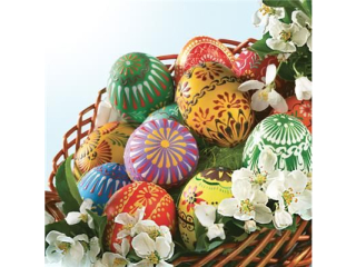 Serwetki POL-MAK SD_WL_004101 Daisy Lunch Decorated Easter Eggs