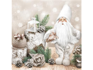 Serwetki POL-MAK SL_GW_028101 Maki Lunch Nordic Santa Woodland Scene