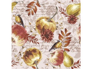 Serwetki POL-MAK SL_OG_062801 Maki Lunch Autumn Pattern with Pumpkin and Birds
