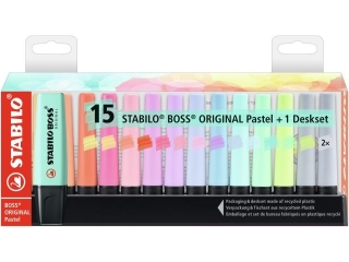 STABILO BOSS ORIGINAL Pastel podstawka na biurko 15 szt.