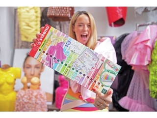 Zakre�lacz STABILO swing cool/pastel 18szt. + podstawka na biurko