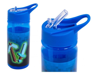Bidon z rurk� AQUA PURE BLUE PIXEL