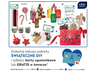 Pakiet INTERDRUK �wi�teczne DIY o warto�ci 1292, 84z�