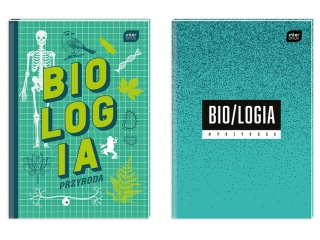 Brulion A5 80k. INTERDRUK Biologia kratka
