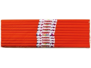 Bibu�a marszczona HAPPY COLOR - nr.24 jasnoczerwony (10szt)