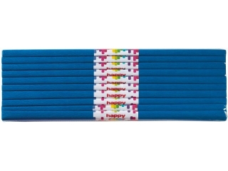 Bibu�a marszczona HAPPY COLOR - nr.3 niebieski (10szt)