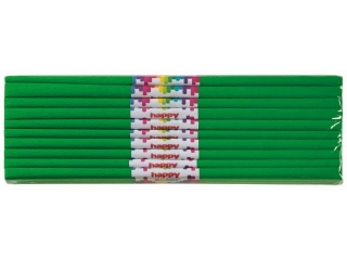 Bibu�a marszczona HAPPY COLOR - nr.5 zielony (10szt)