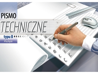 Blok - pismo techniczne KRESKA typu "B pochy�e" A4