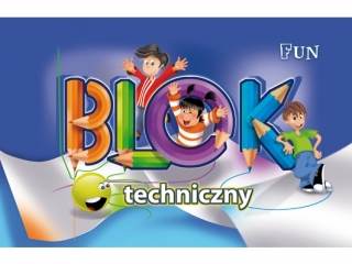 Blok A4 10k. KRESKA Fun 170g