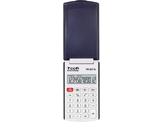 Kalkulator kieszonkowy TOOR TR-227 z klapk�