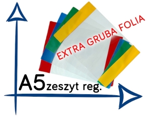 OR-1 Ok�adka A5 Zeszyt EXTRA gruba folia reg. 212 szer.regul