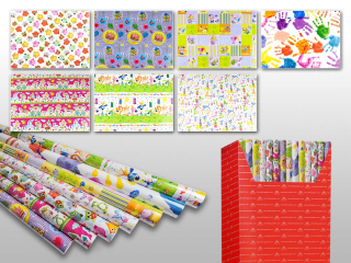 Papier ozdobny DELTA 70x200 dzieci�ce wzory