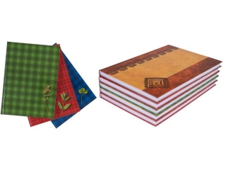 Brulion A4 160k. KRESKA twarda oprawa