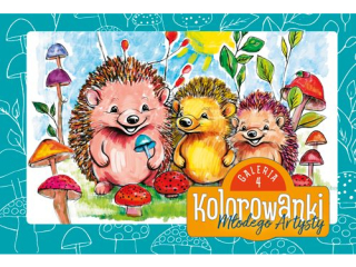Kolorowanka B5 M�odego Artysty - Galeria 4 GAL-102 "S�odkie zwierzaczki"
