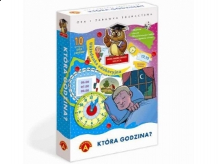 Gra ALEXANDER Edukacyjna ukladanka - Kt�ra godzina