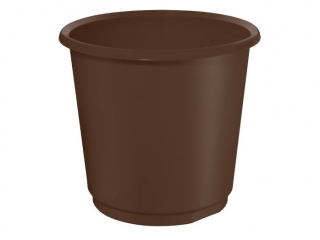 Kosz HELIT na papier Bia�y /Br�z /Zielony 18l