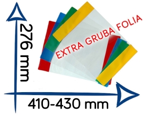 OR-29 Ok�adka EXTRA gruba folia 276 x 410-430 mm