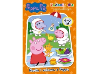 Ksi��eczka MSZ �winka Peppa- Zadania dla przedszkolaka 4-5