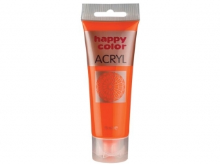 Farba akrylowa 75 ml, pomara�czowy, Happy Color