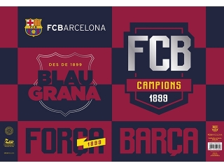 Podk�ad oklejany ASTRA FC-119 FC BARCELONA BARCA FAN 4