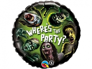 Balon foliowy 18" QL CIR "Zombie Party"