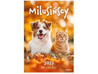 Kalendarz 2027 �cienny A4 Milusi�scy #3650