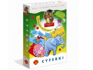 Gra ALEXANDER Edukacyjna uk�adanka - Cyferki
