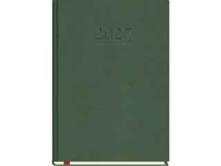 Kalendarz ksi��kowy MP A5 Popularny 2027 - ciemnozielony