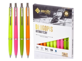 D�ugopis automatyczny Zenith 7 Fluo - box 10 szt mix kolor�w