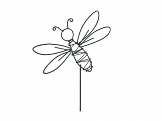 Pszczo�a na piku metal 33cm