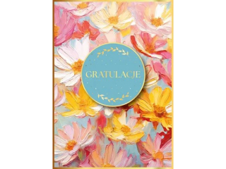 Kartka okoliczno�ciowa ARMIN STYLE GM-1233 Gratulacje