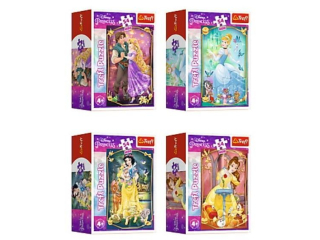 Puzzle  54 Mini TREFL Pi�kne Ksi�niczki