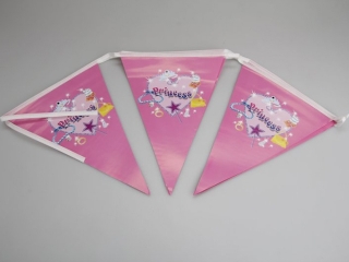 Flagi ozdobne BENIAMIN 10 szt. na sznurku ( 2,5-3 m )KR�LEWN