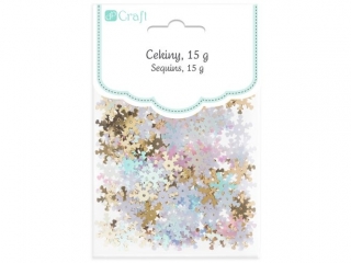 Cekiny DPCRAFT �nie�ynki mix 15g